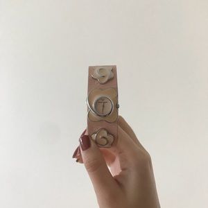 BRAND NEW Emporio Armani Leather Flower Watch